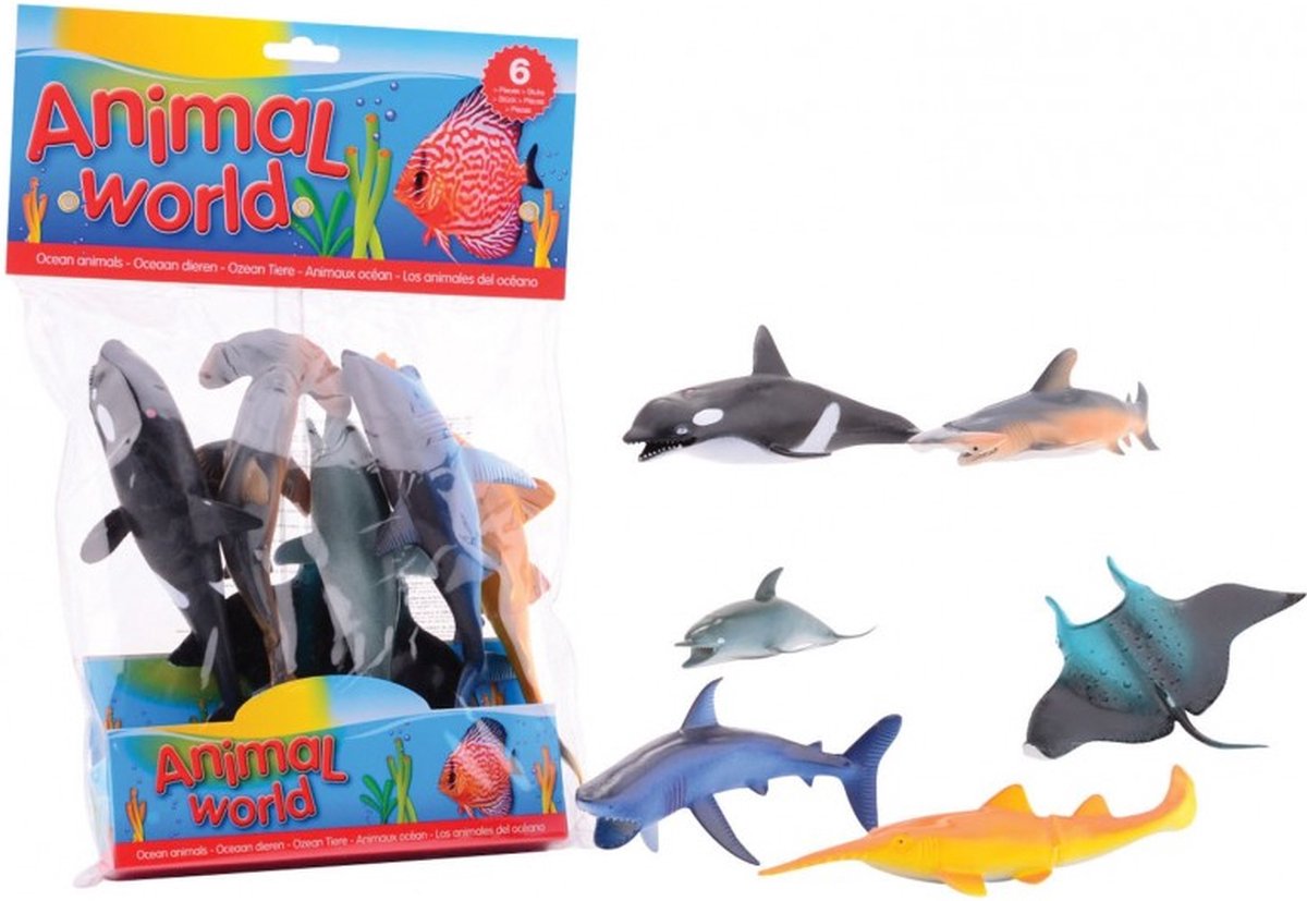 Animal World oceaan dieren 6 in zak — afbeelding 5