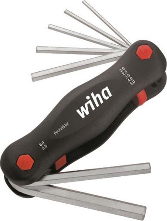 7 Stücks Mini Sechskant Inbusschlüssel Set, 0,7 mm-3 mm Mini