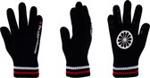 The Indian Maharadja Glove winter [pair]-S Sporthandschoenen Kids - zwart-wit-rood