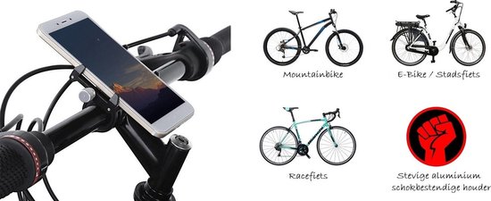 Ontaarden Alternatief maandag Professionele Smartphone Houder LE TOUR | Fiets | Racefiets | Mountainbike  | E-Bike |... | bol.com