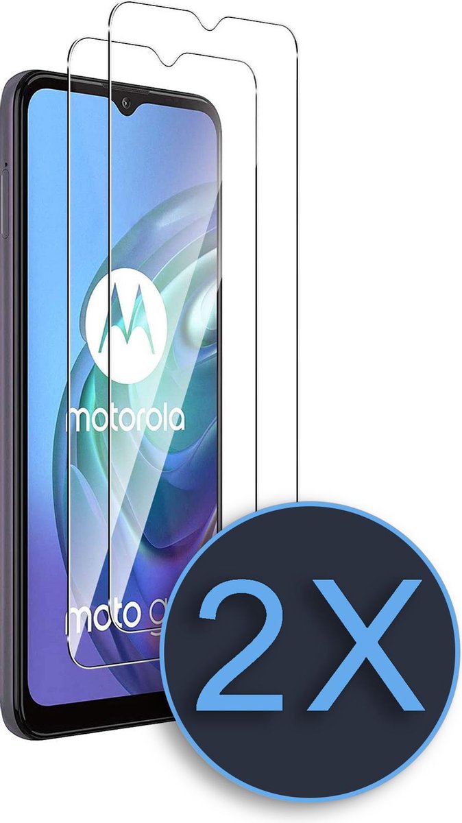 HB Glas Geschikt voor Motorola Moto G10, G20 & G30 - Screenprotector Glas Gehard Tempered Glass - 2 Stuks - HoesjesBestellen