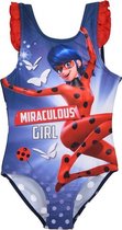 Miraculous Ladybug badpak - blauw - maat 128 / 8 jaar