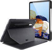 iPad Pro 2021 (11 Inch) Hoes - Rugged Protection - Book Case Sentry Stand - 7 Multi-Angle Kickstand - Zwart