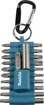 Makita P-81175 22-delige professionele torx / kruis / 1/4'' adapter schroef bitset