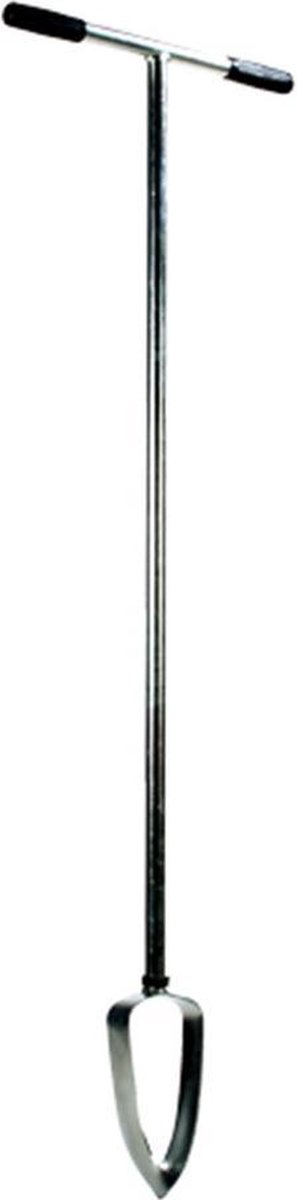 Talen Tools - Grondboor - Verzinkt staal - 10 cm - Rubberen handvatten van Talen Tools — afbeelding 4