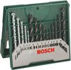 Bosch 15-delige X-Line borenset - Hout, metaal en steen