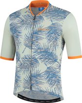 Rogelli Nature Fietsshirt - Korte Mouwen - Heren - Zand, Oranje - Maat L