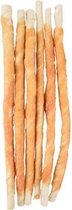 Zooselect Hondensnack R'Hide Kip Wrapped Stick 25 cm 6 stuks