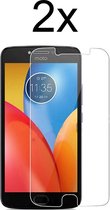 Motorola E4 Screenprotector - Beschermglas Motorola E4 Screen Protector Glas - 2 stuks