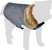 Honden Winterjas Elia - Grijs - 64 - 70 cm x 50 cm