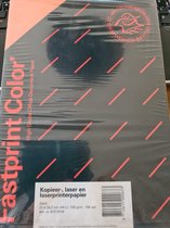 Offset-, stencil- en kopieerpapier Zalm  A4 100 vel 120 gram