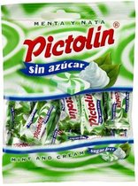 Pictolin Suikervrije Snoepjes Mint & Cream - 12 x 65 Gram