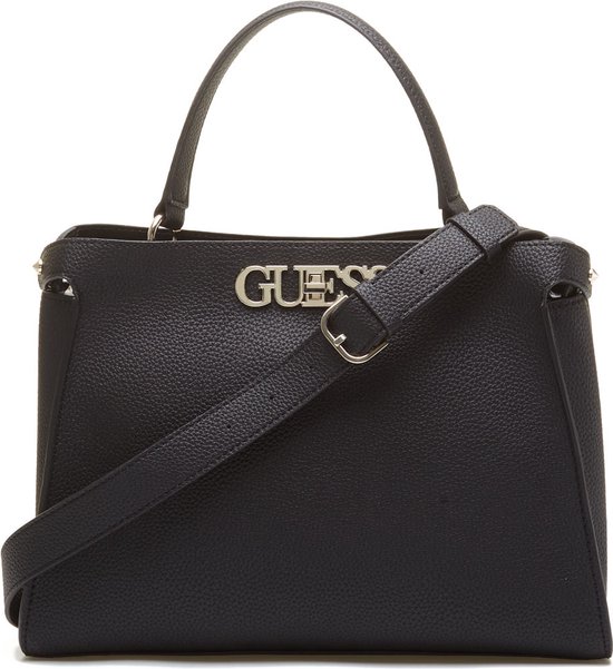 Guess uptown chic turnlock satchel hotsell