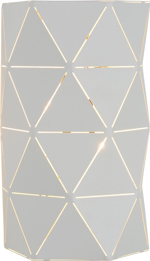 Lucide OTONA - Wandlamp - 2xE14 - Wit