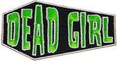 Ripper Merchandise LTD - KF - Groene Dead Girl gothic patch