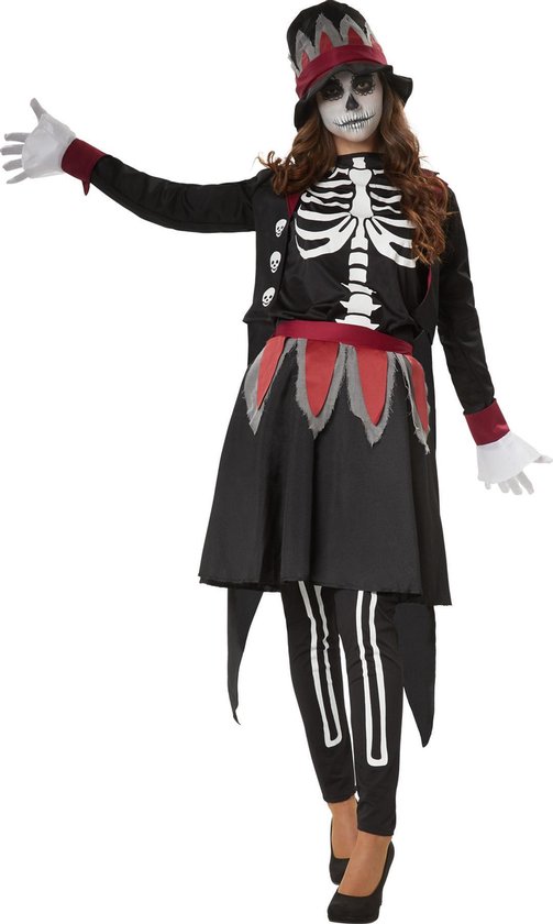Uittreksel Alabama Inspectie dressforfun - Griezelige Skull Lady M - verkleedkleding kostuum halloween  verkleden... | bol.com