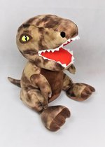 Dino - Dinosaurus - Knuffel - 46cm - Twanneke de T Rex - Bruin