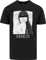 Heren T-Shirt F#?KIT Tee zwart