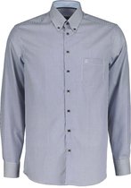 Ledub Overhemd - Modern Fit - Blauw - 44