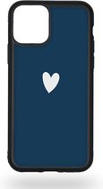 Blue heart Telefoonhoesje - Apple iPhone 11 Pro