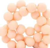 Acryl kralen - peach - 4mm, 6mm & 8mm - 140 stuks