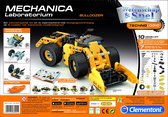 Clementoni - Mechanica Laboratorium - Bulldozer, bouwpakket, constructiespeelgoed STEM