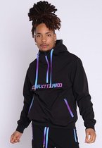 Conflict Anorak Soft Shell Jacket Black/Purple