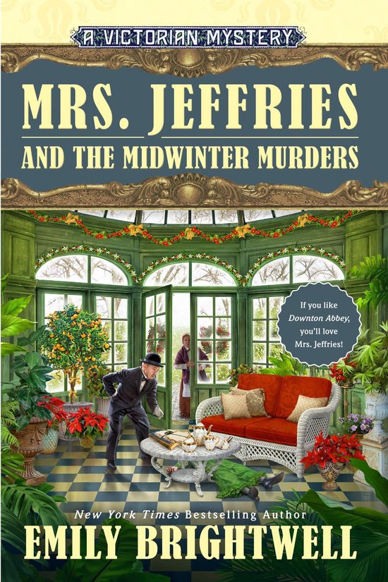 A Victorian Mystery 40 - Mrs. Jeffries and the Midwinter Mur ... - cover