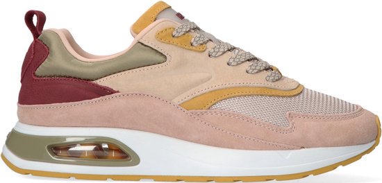 The Hoff Brand Beige Lage Sneakers Brussels - Schoenen.nl