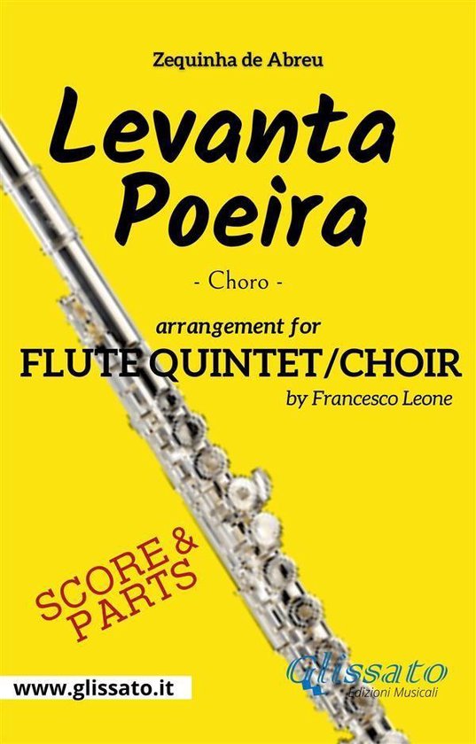 Flute Quintet / Choir "Levanta Poeira" by Z.De Abreu (score & parts)