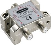 Bandridge BVP342 tussenstuk voor kabels F-Con 2x F-Con Aluminium
