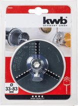 kwb 499423 Opnamebord voor gatenzaag 33 mm, 53 mm, 63 mm, 67 mm, 73 mm, 83 mm 1 stuk(s)
