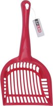 Get-it Kattenbakschep 28 Cm Polypropeen Rood