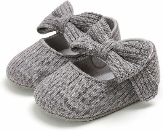 Babyschoenen Baby schoentjes Meisje Zomer Sloffen Grijs