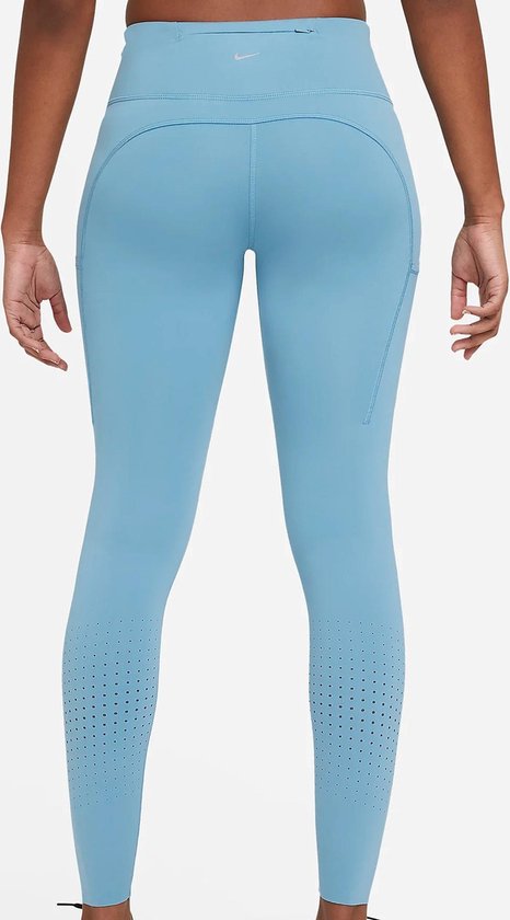 Nike Sportlegging - Maat XS - Vrouwen - lichtblauw | bol.com