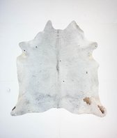 KOELAP Koeienhuid Vloerkleed - Grijs Gevlekt Salt & Pepper - 205 x 205 cm - 1003714
