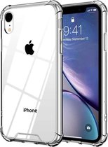 Apple iPhone xr hoesje - iphone xr shock case transparant - iphone xr hoesjes - hoesje iphone xr - bescherming iphone xr - beschermhoes iphone xr