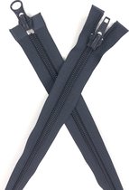 YKK rits dubbel deelbaar spiraal 60 cm Donkerblauw