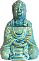 AWM | Boeddha | Oliebrander | Zittend | Blauw