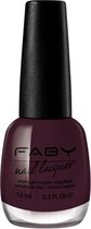 Faby Nagellak Mystical Dames 15 Ml Vegan Bordeaux/paars