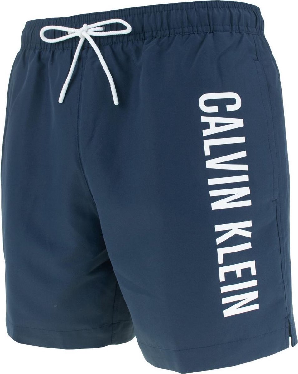 Calvin Klein maillot de bain homme bleu foncé / noir - CBK | bol.com
