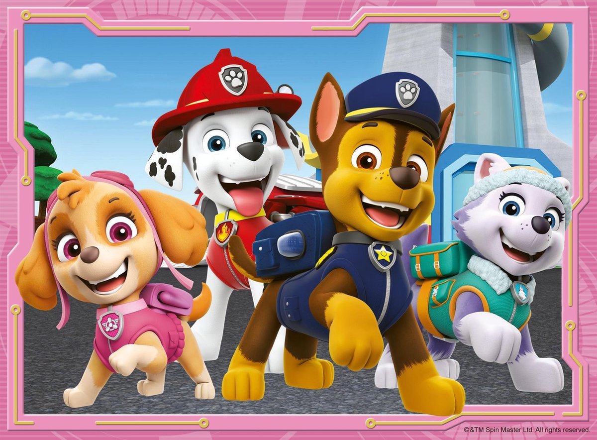 Ravensburger puzzel PAW Patrol - 12+16+20+24 stukjes — afbeelding 4