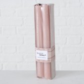 Boltze Home Tafelkaars Melia 4-delig roze H20cm