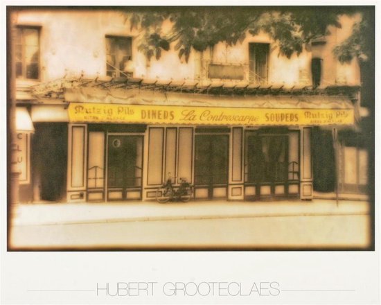 Poster - Paris - Hubert Grooteclaes - Kleur - Fotografie - Jaren 80
