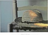 Poster - Straw hat on Chair - Jared Holmes - Kleur - Fotografie - Jaren 80