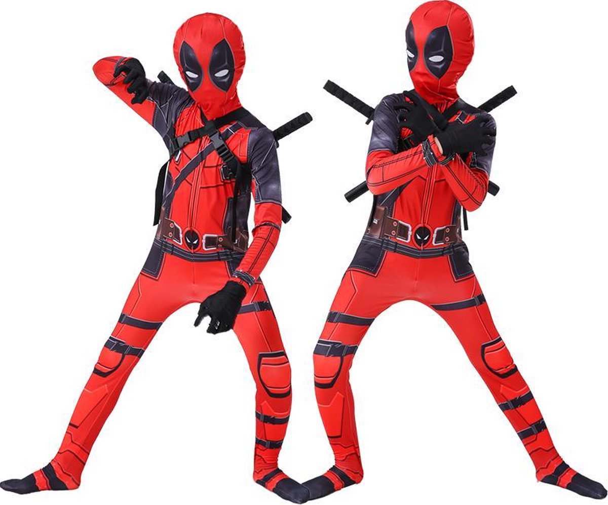 menigte Wees tevreden kin WiseGoods Premium Deadpool Verkleedpak - Kostuum - Verkleedkleding voor  Kinderen -... | bol.com