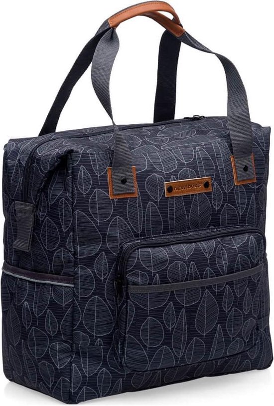 Carry boog Overlappen New Looxs Folla Camella Enkele Fietstas - 24,5 liter - Zwart | bol.com