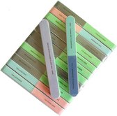 Professionele Nagelvijl - 2 Stuks - 6 Stappen Nail Buffer Polijst / Glans vijl - Kunstnagels - Manicure - Pedicure - Nagelverzorging