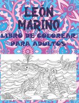 Leon marino - Libro de colorear para adultos ✏️