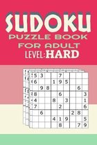 Sudoku Puzzle Book For Adults Level Hard